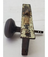 Vintage Original Antique Cast Iron Door Knob Lock - £6.19 GBP