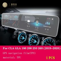 For Mercedes Benz CLA GLA H247 2019-2023 Car GPS navigation film LCD screen TPU  - £90.25 GBP