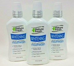 ( LOT 6 ) NatureFresh Whitening Natural Peppermint Mouthwash 18 FL oz Ea... - $49.49