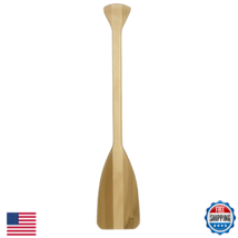 Attwood 2.5' Wooden Canoe Paddle - Ergonomic Sure Grip, Lightweight - $40.09
