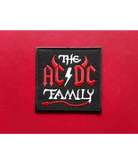 AC/DC HEAVY ROCK METAL POP MUSIC BAND EMBROIDERED PATCH  - £3.94 GBP