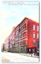 Postcard Public School No.3 New York City 157th Street Bronx Near Courtlandt Ave - £12.50 GBP