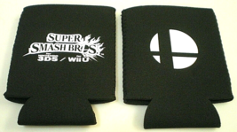 Nintendo Super Smash Bros 3DS Wii U Mario (2) Promo Koozies Coozies Drink Holders - £9.58 GBP