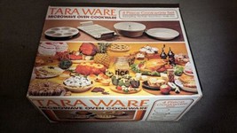 TARA WARE MICROWAVE COOKWARE 4 PIECE NEW IN BOX TARA WARE RARE VINTAGE - £38.65 GBP