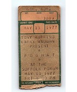 Foghat Concert Ticket Stub May 13 1977 Long Island New York - £26.20 GBP