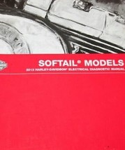 2013 Harley Davidson Softail Morbido Coda Modelli Elettrico Diagnosi Manuale New - £92.94 GBP