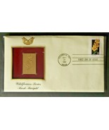 Vintage 1992 22k Gold Stamp Replica Wildflower Series Marsh Marigold USP... - £13.58 GBP
