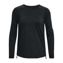 Under Armour Womens Motion Long Sleeve Longline Crew, (001) Black / / Je... - £21.40 GBP+