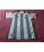 Camiseta soccer  jersey Argentina AFA size L 2022 adidas orig - £45.66 GBP