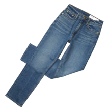 NWT rag &amp; bone Wren in Huntley High Rise Slim Straight Stretch Jeans 24 $255 - $71.28