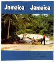 Jamaica British West Indies Brochure Pleasure Island of Caribbean 1950&#39;s - £16.63 GBP