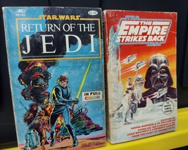The Empire Strikes Back &amp; Return of the Jedi Marvel Comic Paperbacks 1st Edition - £21.91 GBP