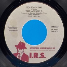 The Animals 45 No John No / The Night w/ Original Sleeve NM C9 - $43.73 MXN