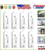 8-Piece Window Tilt Latch Replacement Set - Durable Plastic for Easy Ins... - $315.07 MXN