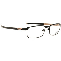 Oakley Eyeglasses OX3184-0552 Tincup Satin Black Rectangular Metal 52[]17 135 - £177.29 GBP