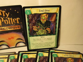 2001 Harry Potter TCG Card #87/116: Foul Brew - $0.50