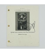 JOHNNY DEPP AUTOGRAPH SIGNED Nightmare on Elm Street Horror Script With COA - $692.99