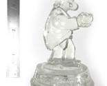 Barney Google Comic Character Clear Glass Candy Container (Circa 1920&#39;s) - $65.22