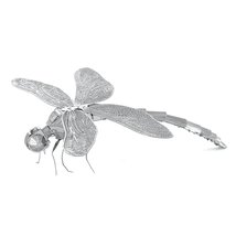 Fascinations Metal Earth Dragonfly 3D Metal Model Kit, silver - £4.71 GBP