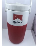 Vintage Coleman Marlboro Logo Thermos Insulated Water Cooler 1 /2 Gallon... - £7.74 GBP