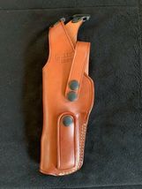 Fits CZ P-09 4.5”BBL Leather Vertical Shoulder Holster Double Magazine #1502# RH image 8
