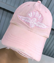Indy Indianapolis 500 Ladies Pink Womens Distressed Strapback Baseball C... - £7.13 GBP