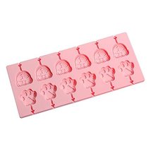 Home &amp; Kitchen Bakeware DIY Chocolate Biscuit Silicone Lollipop Molds Flower Sha - £8.08 GBP+