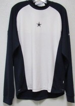 NFL Nwt Reebok Play Dry Authentic Long Sleeve Mock  Dallas Cowboys Adult Medium - £51.91 GBP