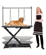 49&quot; Professional Heavy-Duty Pet Grooming Table for Large Dogs up to 264 lbs - €459,66 EUR