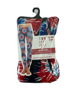 Two Left Feet Patriotic Leggings Womens S/M 4-10 Firecracker 4th of July... - $17.11 CAD