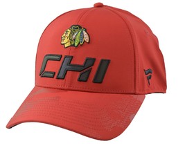 Chicago Blackhawks Fanatics Locker Room NHL Red Adjustable Hockey Hat - $24.20