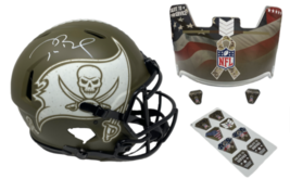 TOM BRADY Autographed Buccaneers STS Speed Ribbon Ed. Authentic Helmet F... - £2,546.06 GBP