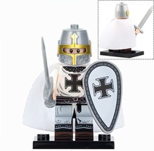 Medieval Teutonic Knight - Crusader Army Minifigures Block Toys - $2.99