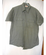 Vintage 70s Twill Button-Down Work Shirt Stephens  - $1,473.91 MXN