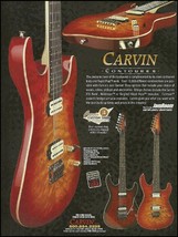 Carvin C66 Custom Shop Contour 66 electric guitar ad 8 x 11 advertisement print - £3.17 GBP