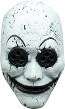 Button Eyes Clown 25615 Halloween Costume Latex Mask Cosplay Adult One Size - £23.66 GBP