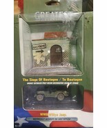 JOHNNY LIGHTNING WWII WILLYS MB JEEP &quot;TO BASTOGNE&quot; RESIN DISPLAY 1:64 Scale - $24.18
