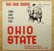 45 The Four Saints RCR-EP-6102 Sing &amp; Play OHIO STATE Buckeye Battle Cry Record - £18.33 GBP