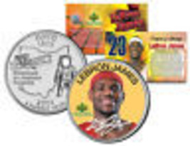 Lebron James Colorized Ohio Statehood Quarter U.S. Coin ** Rookie ** Licensed ** - £6.88 GBP