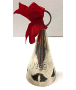 International Silver 1999 CHRISTMAS Trumpet Bell Silverplated 4&quot; Christm... - €8,52 EUR