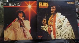 2 Elvis LP&#39;s “Pure Gold” RCA Records 1975 ANL1-0971(e) Walk Alone CAS2472 - £7.49 GBP
