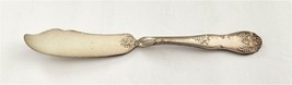 vintage/antique SILVERPLATE ORNATE GRAPES BUTTER KNIFE signed W in diamond - £19.69 GBP