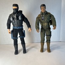 2 Vintage GI Joe 12&quot; Action Figures - £21.83 GBP