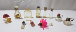 Lot Of 10 Vintage Miniature Perfume Bottles Chantilly, Gala Night Lanterns more - £23.98 GBP