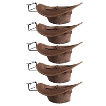 Cowboy Hat Rack Cowboy Hat Holder Coyboy Hat Organizer 5/Pk- No Cowboy Hat - $43.99