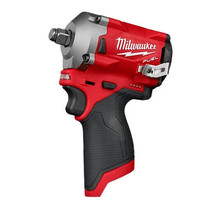 Milwaukee M12 Fuel 12-V Cordless Brushless Stubby 3/8&quot; Impact Wrench - Tool/Only - £195.15 GBP