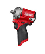 Milwaukee M12 Fuel 12-V Cordless Brushless Stubby 3/8&quot; Impact Wrench - T... - £194.54 GBP