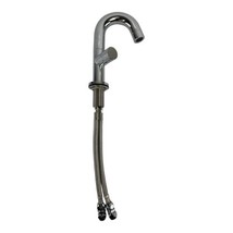Polished Chrome Single Control Bathroom Faucet Horus Knick Collection - $98.99