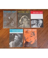 1960 Vintage Theatre Arts Magazine Collection of 5 Issues Performing Art... - $73.67 CAD