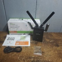 Netfun 300 Mbps Wi Fi Range Extender Black. Free Shipping - £19.37 GBP